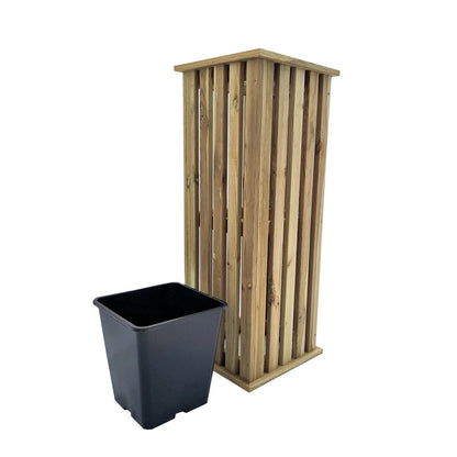 Jardinera Vertical Talia Planter 32,5x32,5x85 Cm Nortene_3