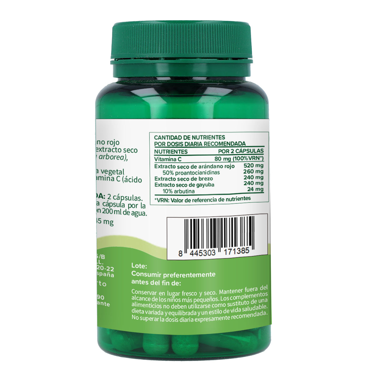 Cranberry Complex Planeta Huerto 30 cápsulas