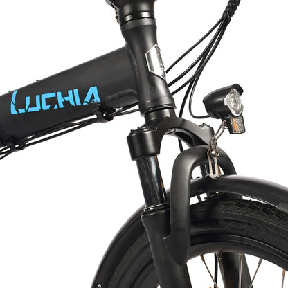 Sirio 250w 36v 10ah (360wh) Bicicleta Eléctrica De Paseo Plegable - Rueda 20 X 1.95 Color Negro_2