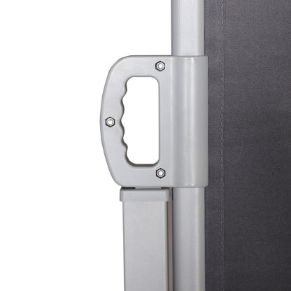 Outsunny Pantalla Retráctil Toldo Lateral Para Balcón Mampara De Privacidad_4