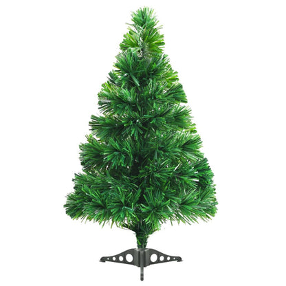 Vidaxl Árbol De Navidad Artificial Fibra Óptica Verde 64 Cm_2
