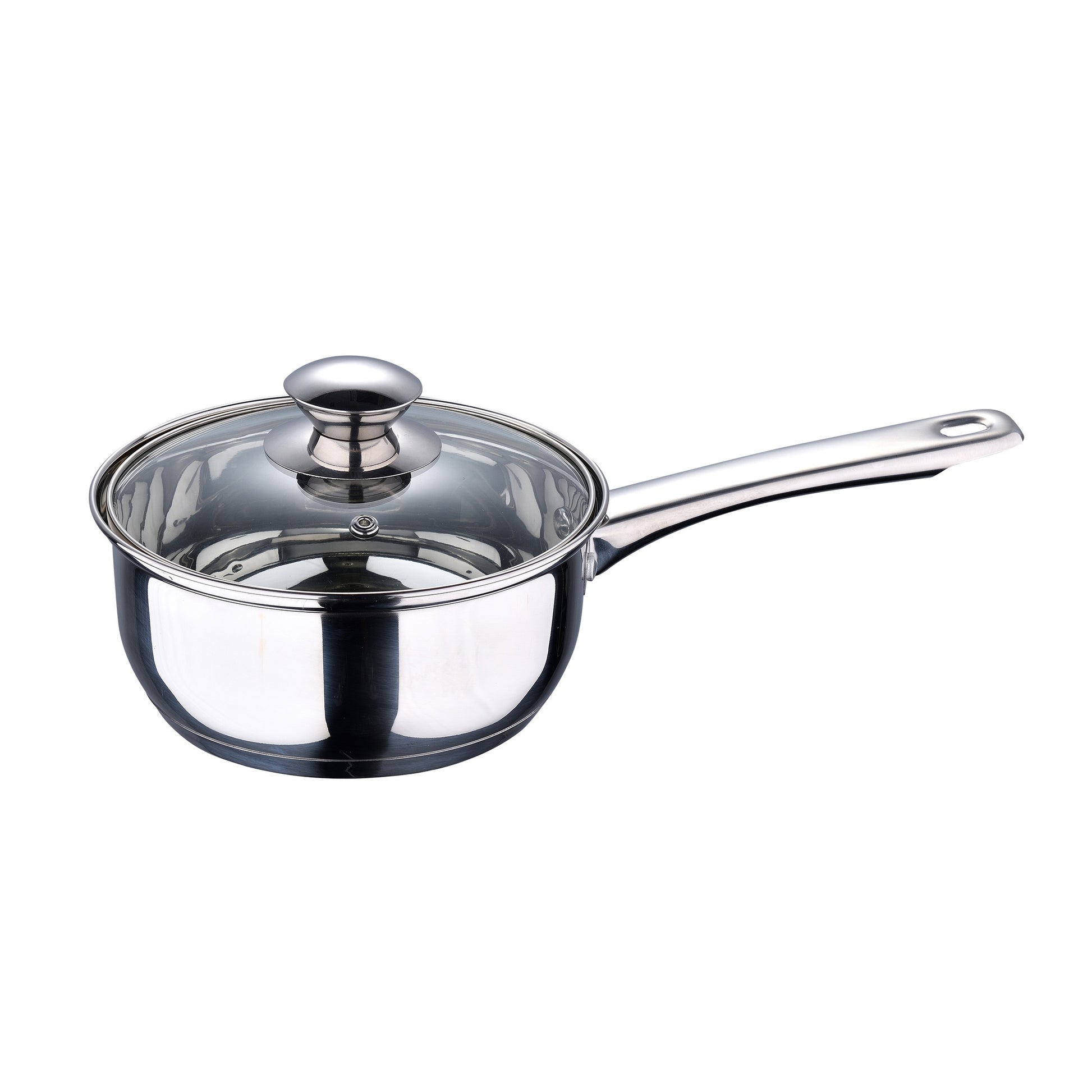 Batería De Cocina 7 Piezas San Ignacio En Acero Inoxidable + Juego De 3 Sartenes 16/20/24 Cm San Ignacio_4