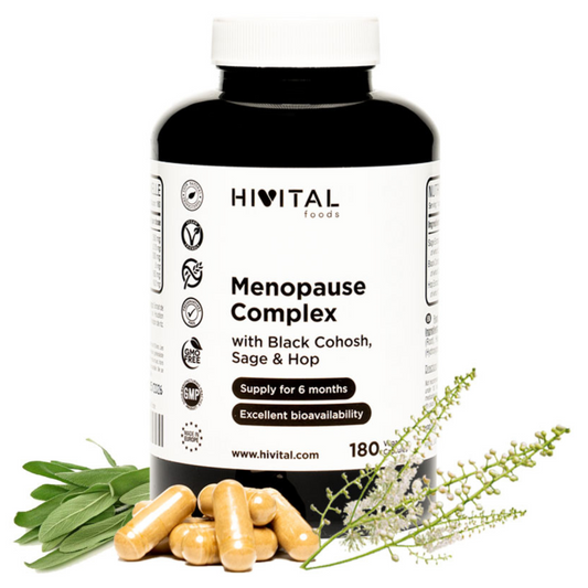 Menopausa Complex Hivital 180 cápsulas vegan