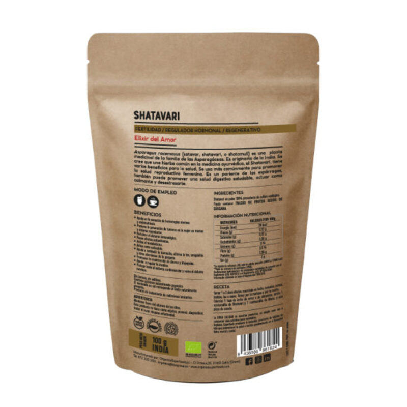 Shatavari Raw Sin Gluten Bio_1