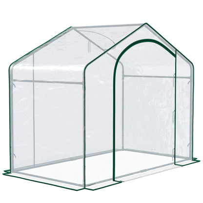 Outsunny Invernadero Transparente De Jardín Vivero Casero Plantas Jardinería_3