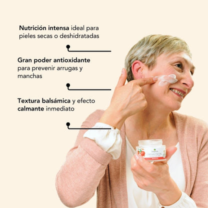 Crema Facial Nutritiva Bio | Piel Seca, Mixta, Madura_1