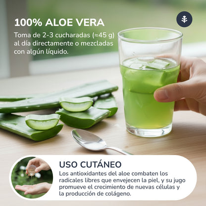 Sumo de Aloé Vera Planeta Huerto 1 L.