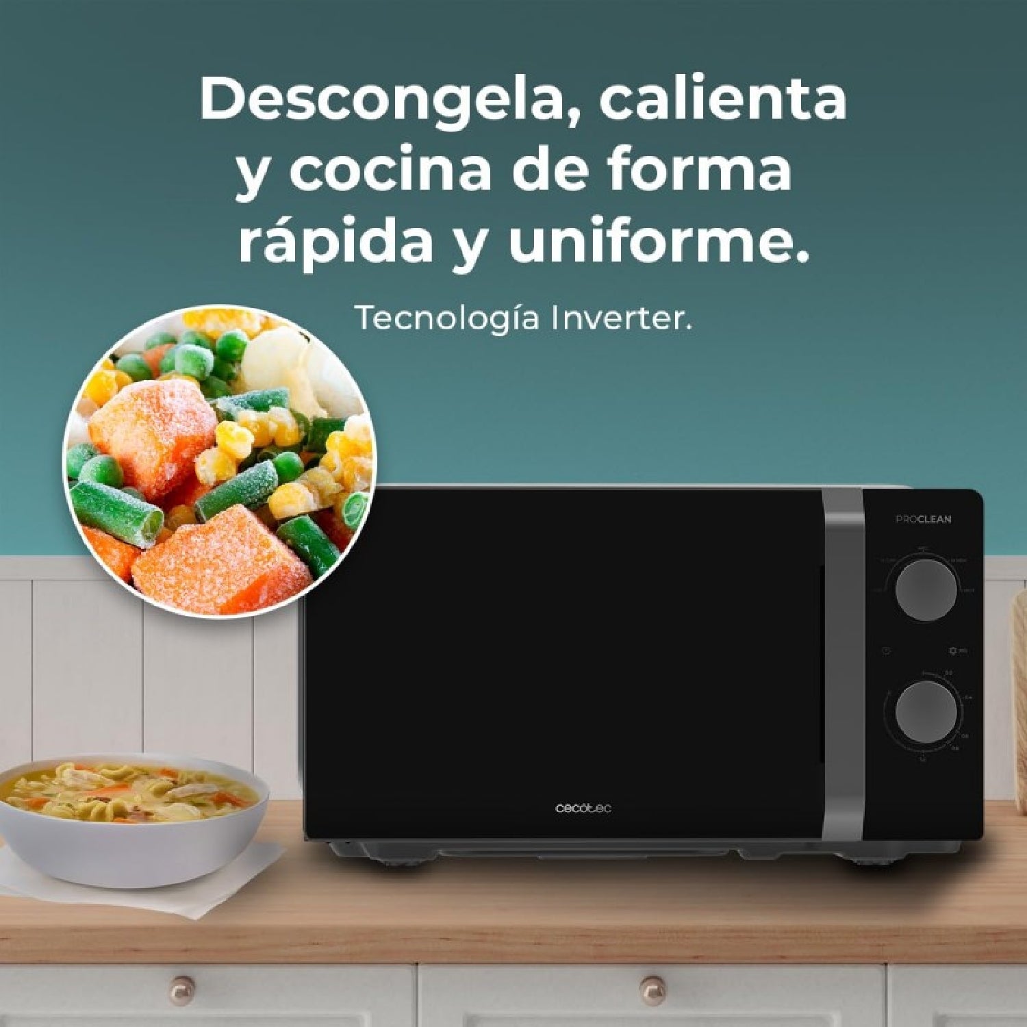Cecotec Microondas Proclean 2010 Inverter_1