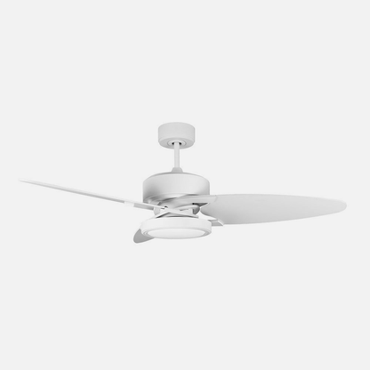 Ventilador Dc Cross 30w Blanco 3 Aspas Blanco/haya 6vel. 3 Colores 3250lm132d Remoto, Memoria Y Temporizador_2