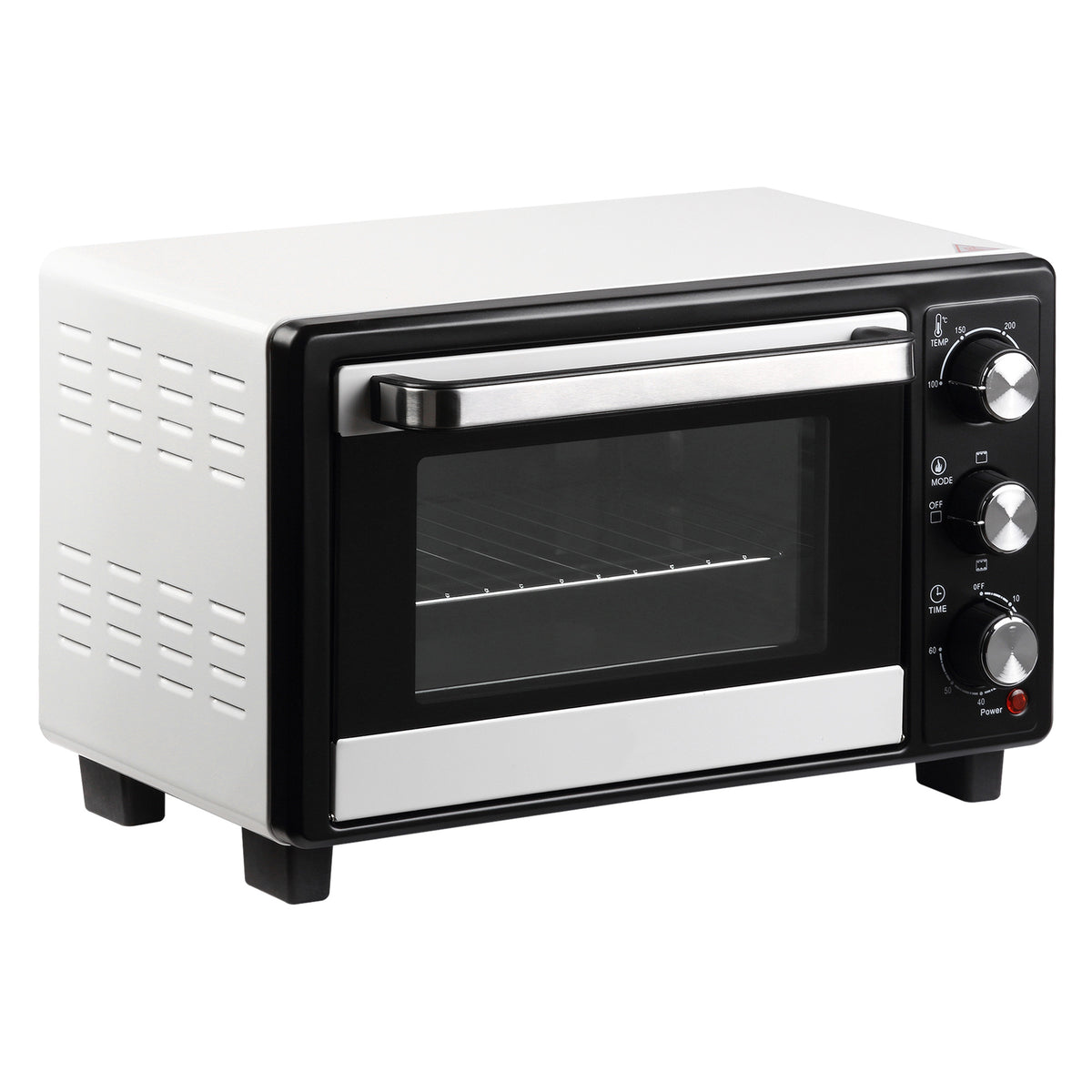 Homcom Horno Eléctrico De Sobremesa 16l 1400w Con 3 Modos De Calor Y Termostato_0