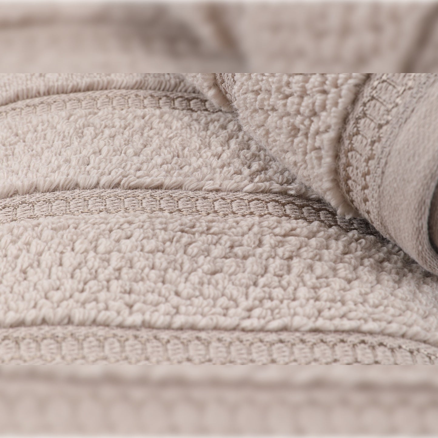 Juego De Toallas De Mano (2 Piezas) Marrón Claro