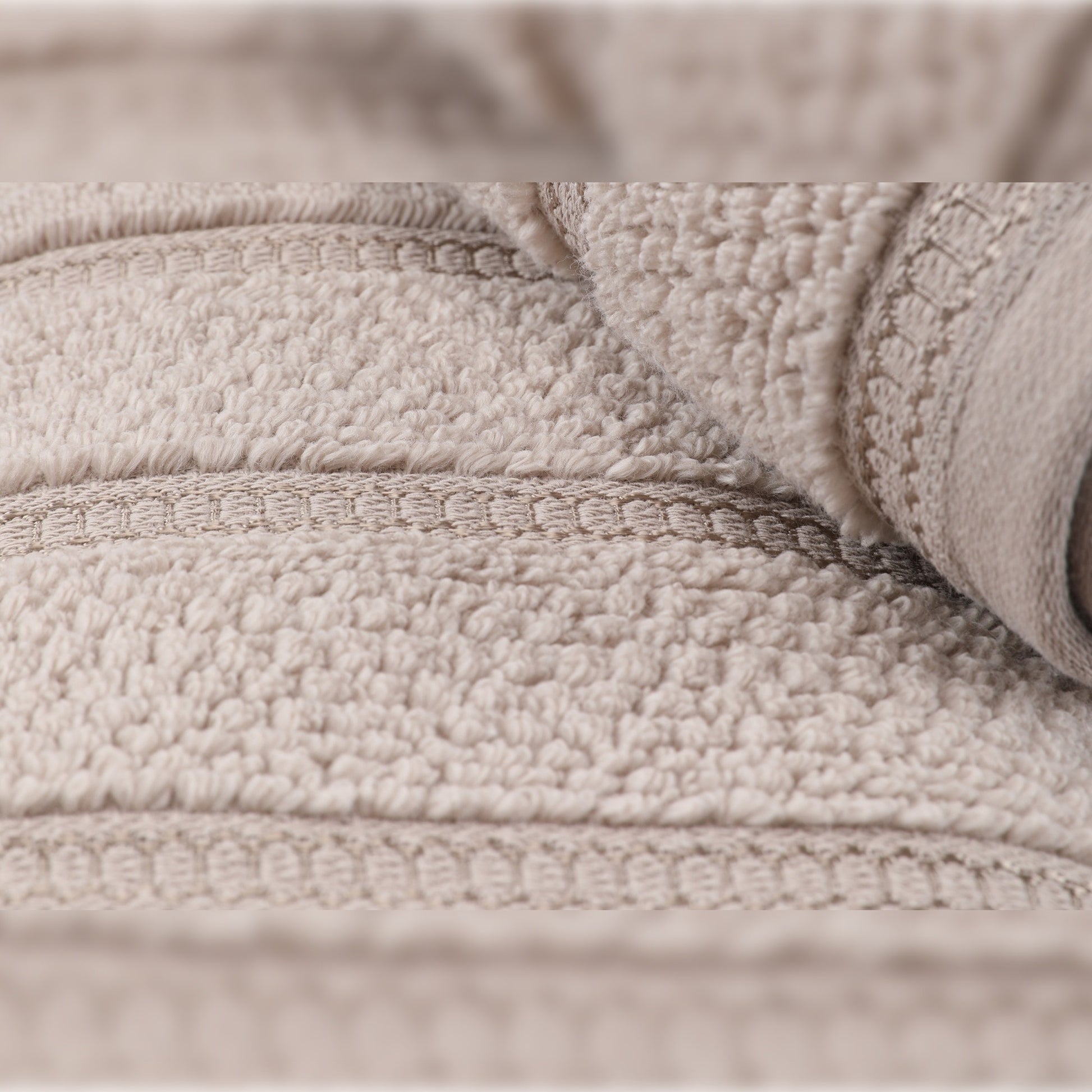 Juego De Toallas De Mano (2 Piezas) Marrón Claro