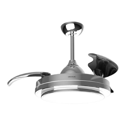 Cecotec Ventilador De Techo Con Luz Led Energysilence Aero 4300 Invisible Double Metal. 35w, 6 Velocidades, Aspas Retrác_2