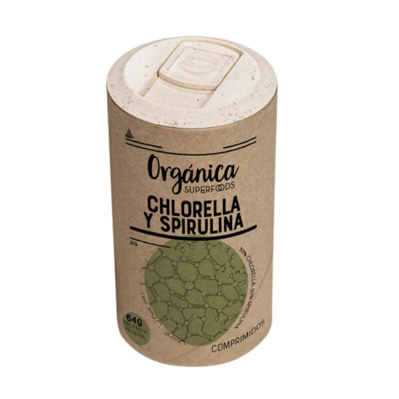Comprimidos (180 Uds) Spirulina Chlorella Sin Gluten Bio_0