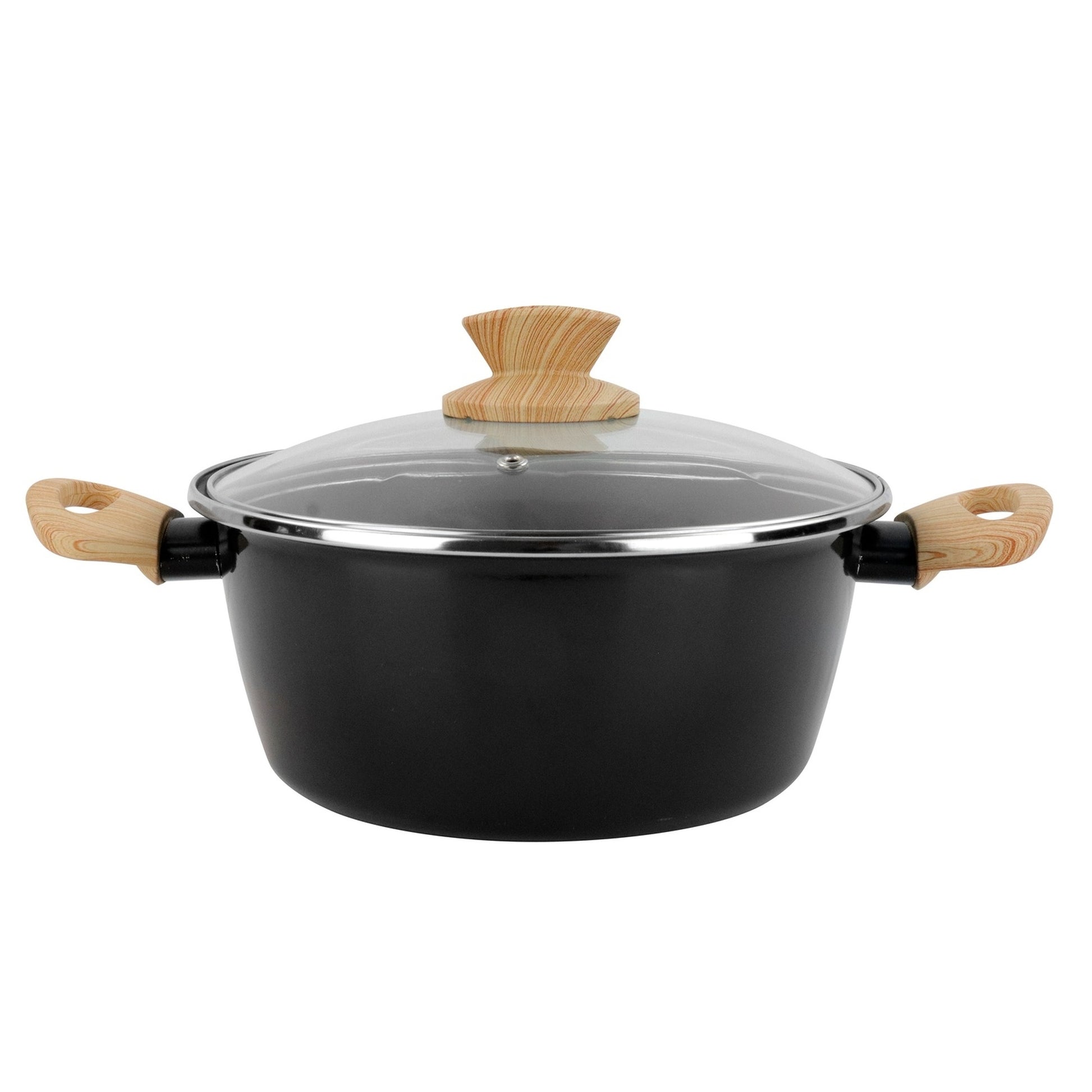 Cacerola orbe Ø24cm Con Tapa De Vidrio_0