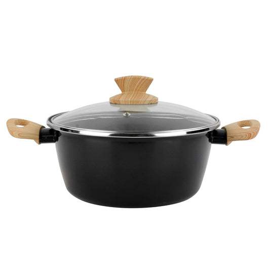 Cacerola orbe Ø24cm Con Tapa De Vidrio_0