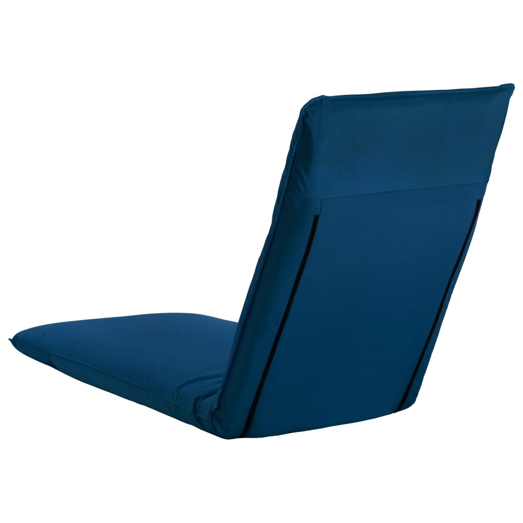 Tumbona Plegable De Tela Oxford Azul Marino_3