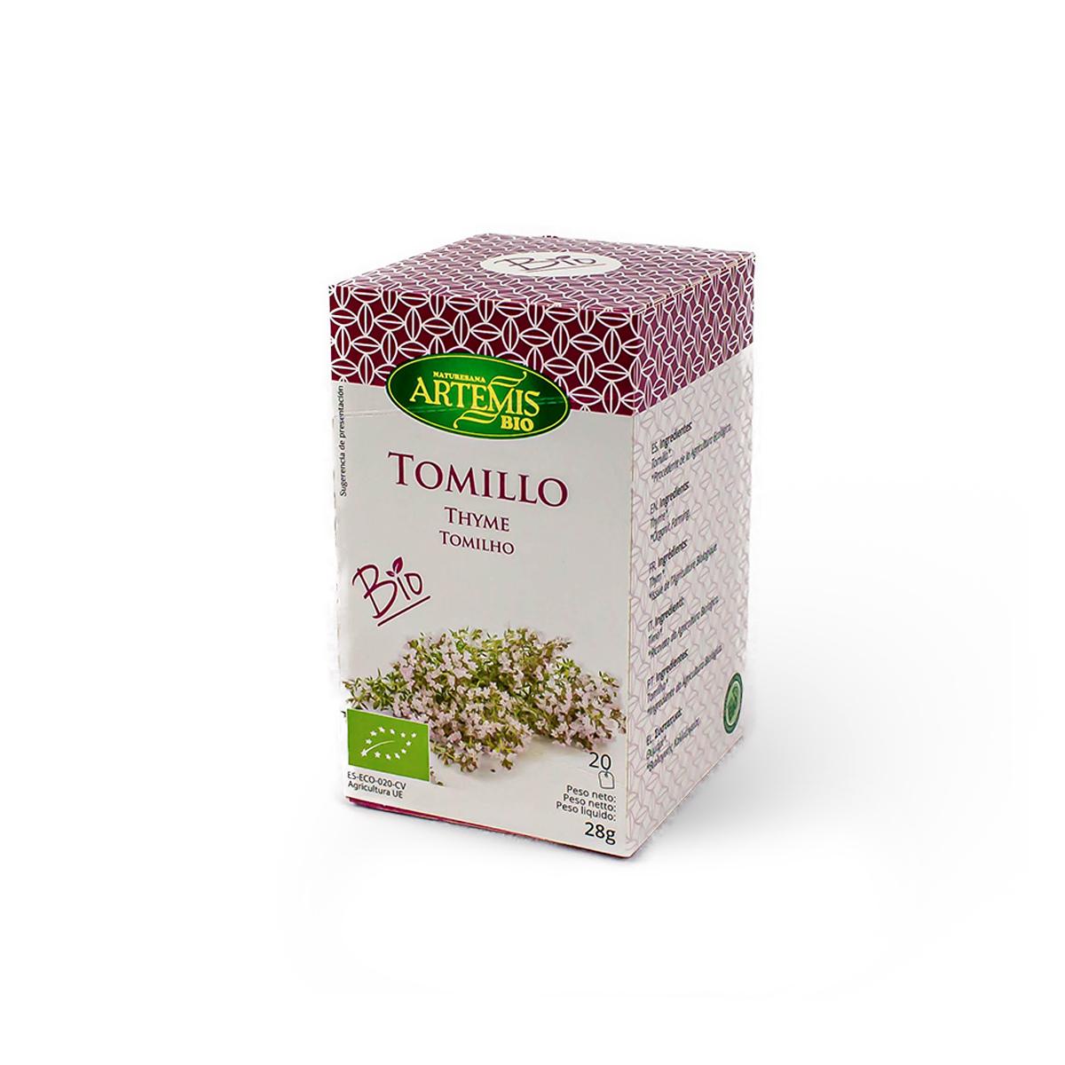 Tomilho Artemis, 20 filtros.