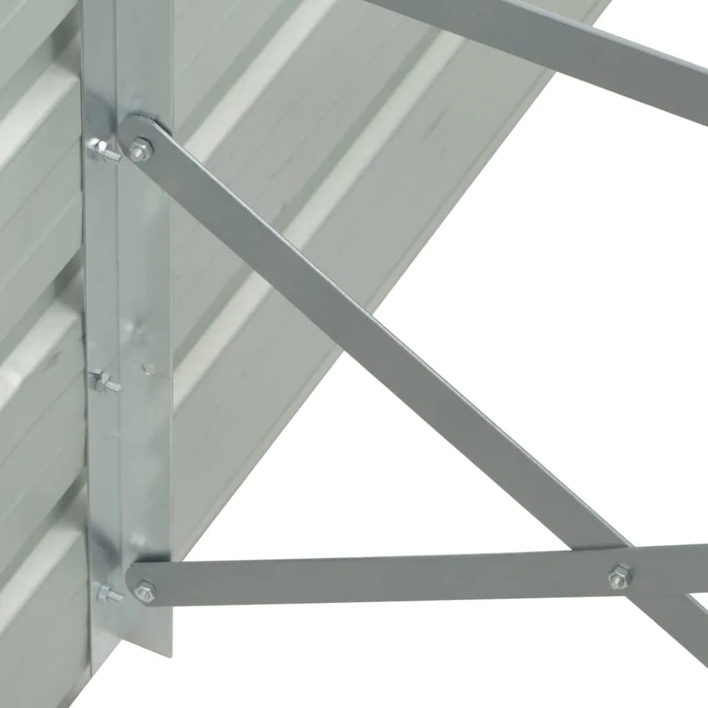 Arriate De Acero Galvanizado Verde 400x80x45 Cm_5