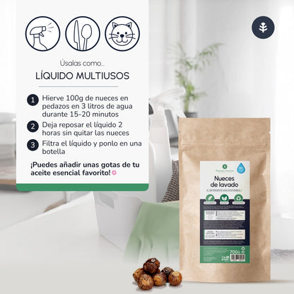 Nozes para Lavar Planeta Huerto 700 gr