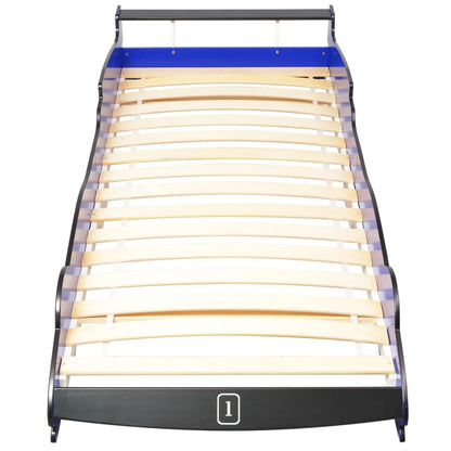 Cama Con Forma De Coche De Carreras Para Niños Azul 90x200 Cm / Vetonek_2