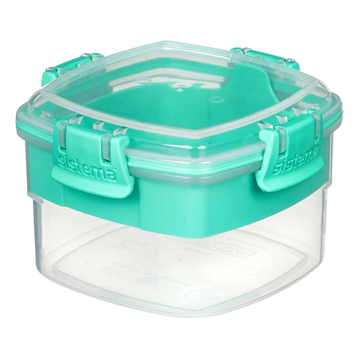 Sistema Snacks To Go Recipiente Hermético Quadrado para Snacks 400 ml