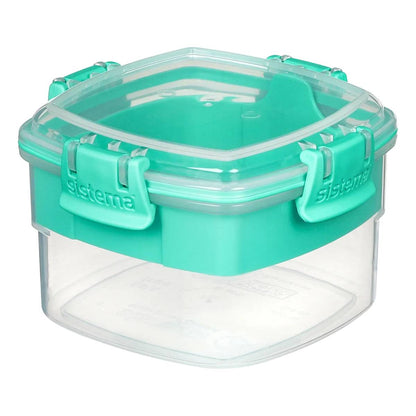 Sistema Snacks To Go Recipiente Hermético Quadrado para Snacks 400 ml