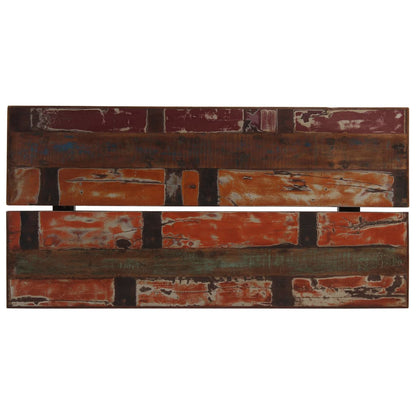 Mesa De Bar De Madera Maciza Reciclada Multicolor 150x70x107 Cm_1