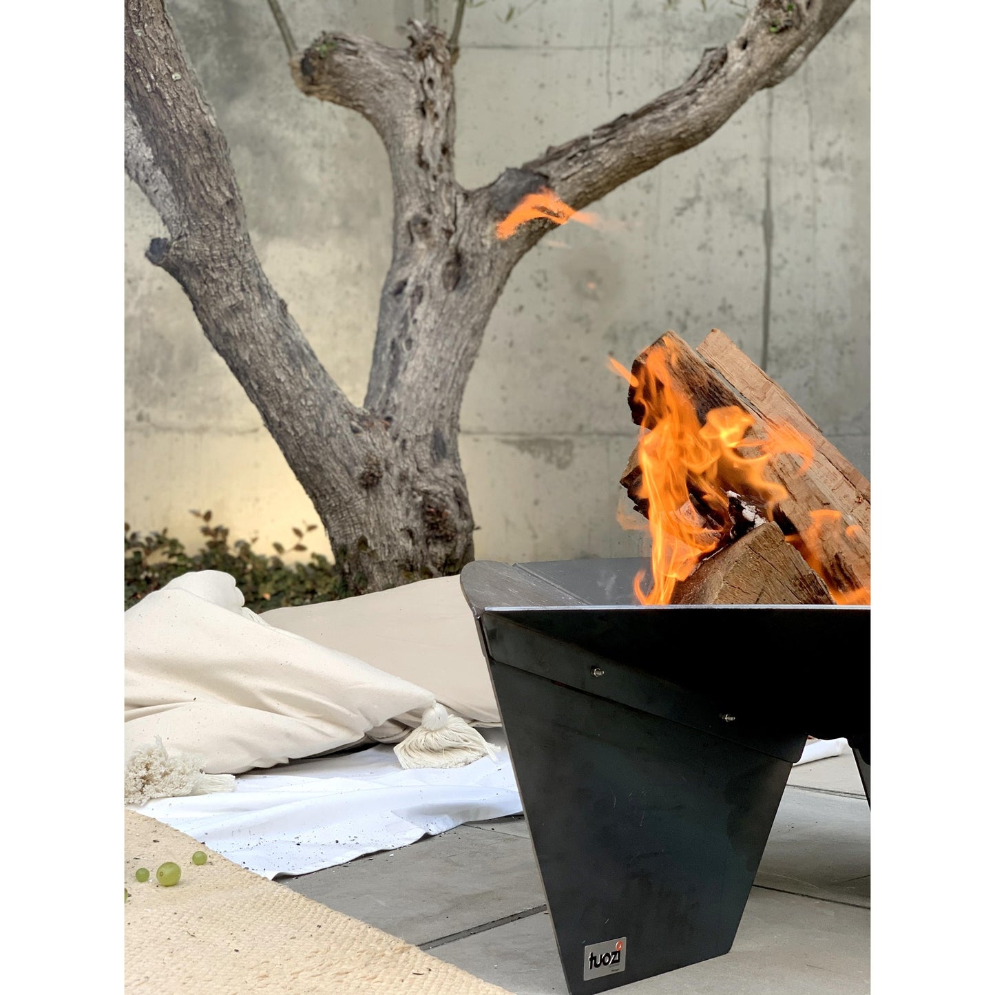 Braseiro de jardim Syrtis Tuozi