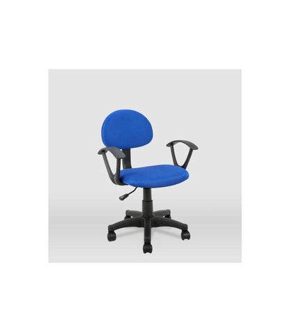 Silla De Oficina Leyre Acabado Azul, Alto: 80.5/92.5 Ancho: 55. Fondo: 58,5_4