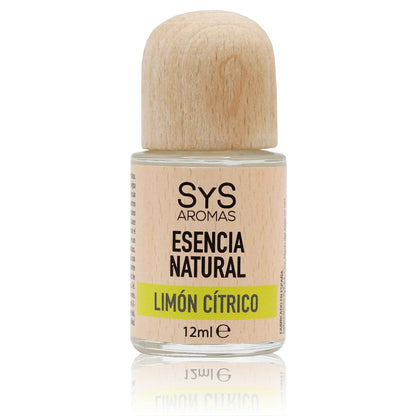 Esencia Natural Limón Cítrico 12 ml | Aroma Fresco y Energizante | Fragancia Limpiadora | Perfume Concentrado_0