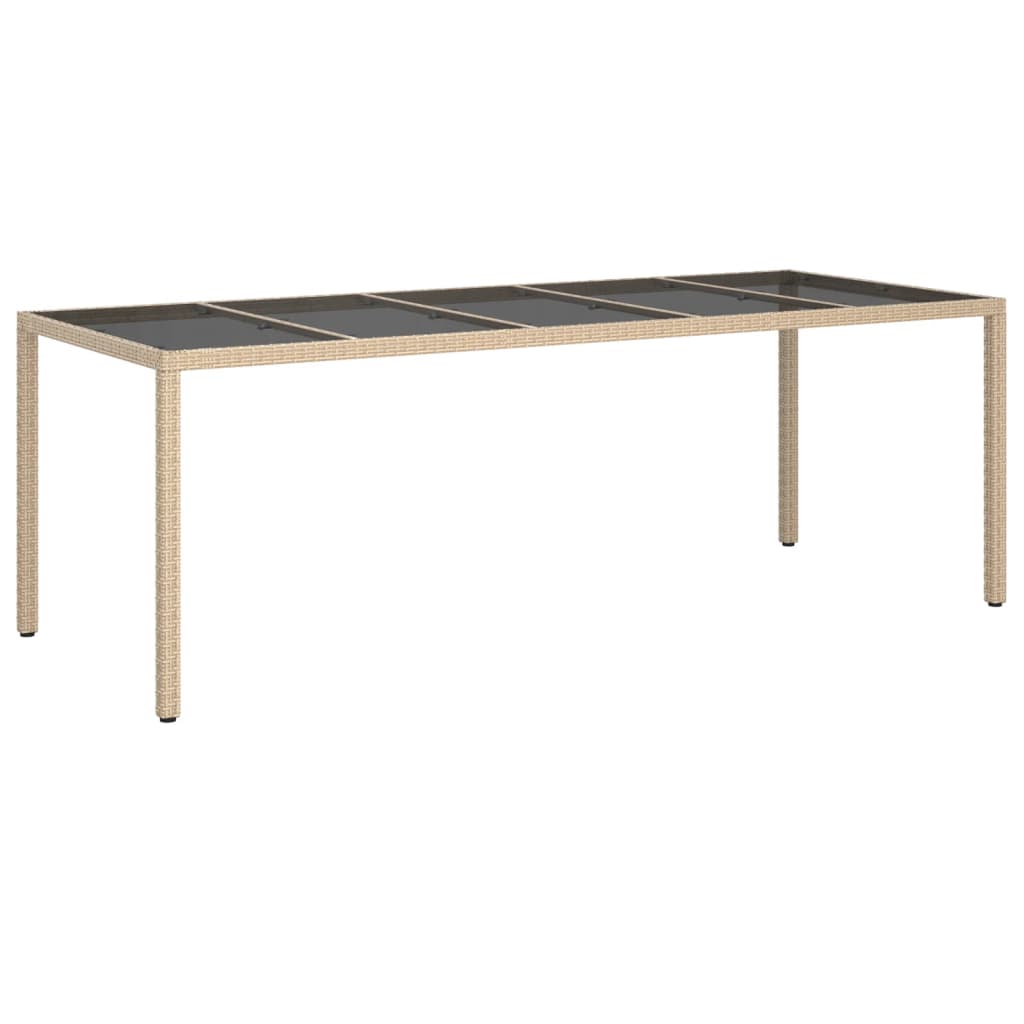 Vidaxl Set Comedor De Jardín 11 Pzas Con Cojines Ratán Sintético Beige_5