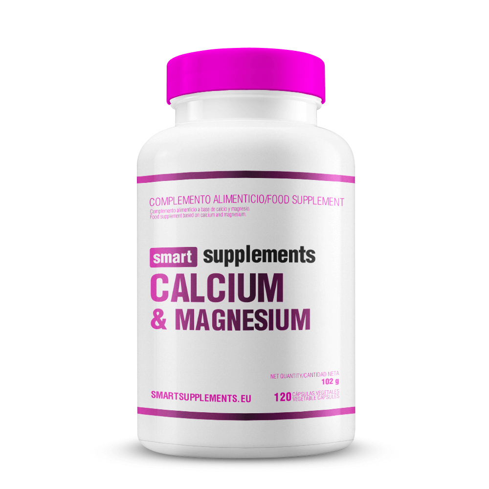 Calcio Y Magnesio - 120 Cápsulas Vegetales - Magnesio - Smart Supplements_0