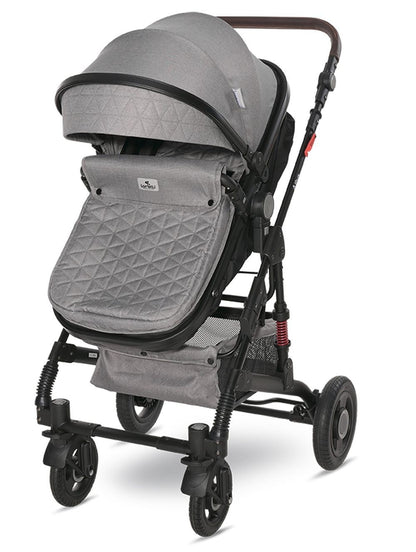 Carrito De Bebé Dúo Convertible Alba Premium Opaline Grey_3