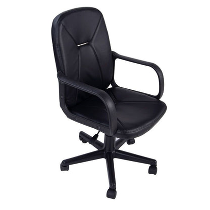 Silla De Oficina Génesis Tapizado, Negro, 55 X 87-96 X 45_2