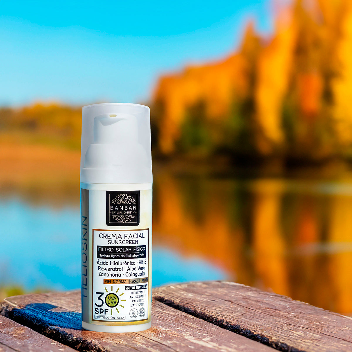 Helioskin Piel Normal Grasa Mixta SPF30 50ml Banban_3