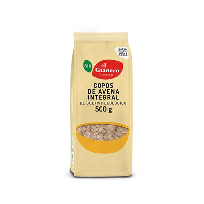 Flocos de Aveia Integral Biológicos El Granero 500 g