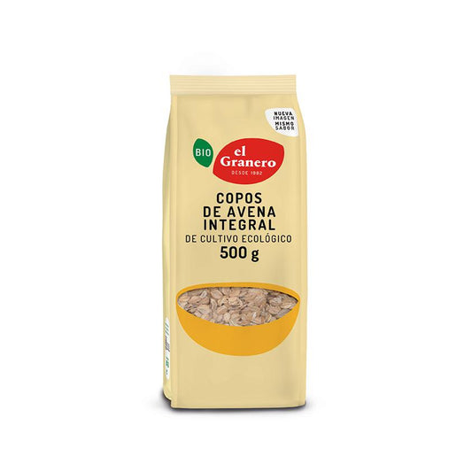Flocos de Aveia Integral Biológicos El Granero 500 g