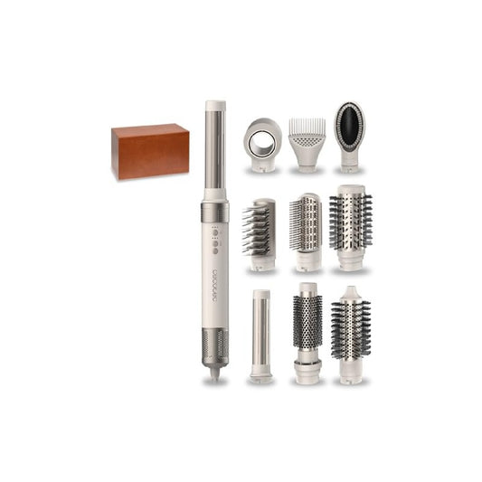 Cecotec Cepillo De Aire Bamba Ceramiccare 10in1 Airglam Champagne_0