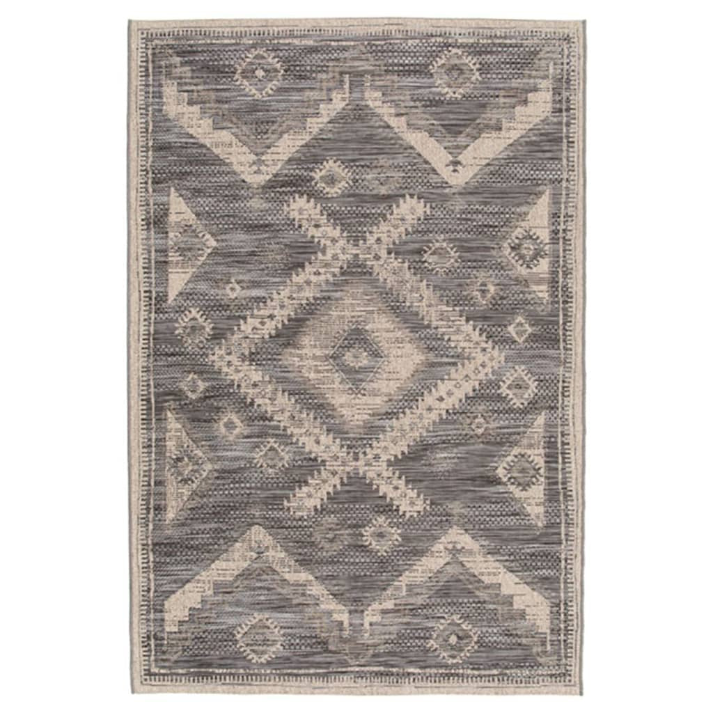 Dutch Lifestyle Alfombra Dublin Gris Antracita 230x160 Cm_0