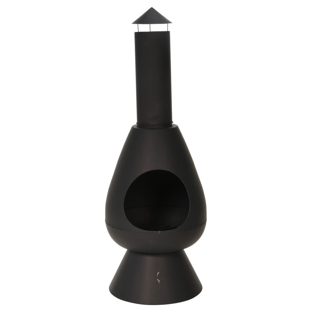 Progarden Chimenea Con Tubo Ambient Negro 110 Cm_1