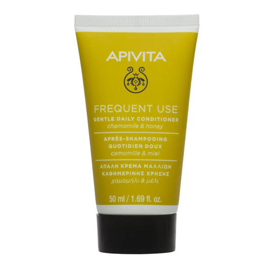 Condicionador suave para uso diário, tamanho viagem, APIVITA 50 ml