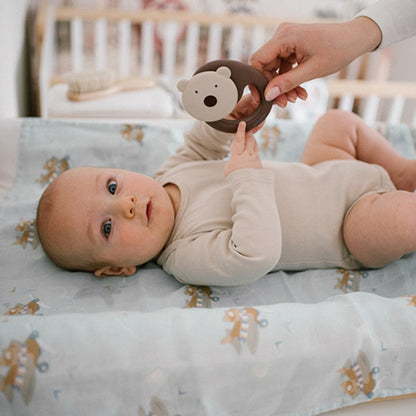 Babyono Pack 3 Muselinas Natural Bambú Organico 70x70 Cm | Suavidad Superior Que Respeta La Piel De Tu Bebé_5