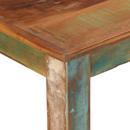 Mesa De Comedor Madera Maciza Reciclada 110x55x76 Cm_3