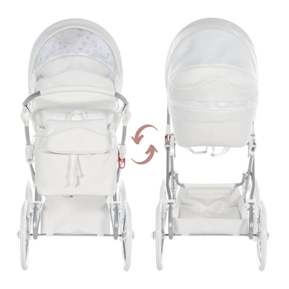 Junama Carro De Muñecas Dolce Classic | Un Carrito Elegante Para Imaginar Y Disfrutar Cada Paseo_3