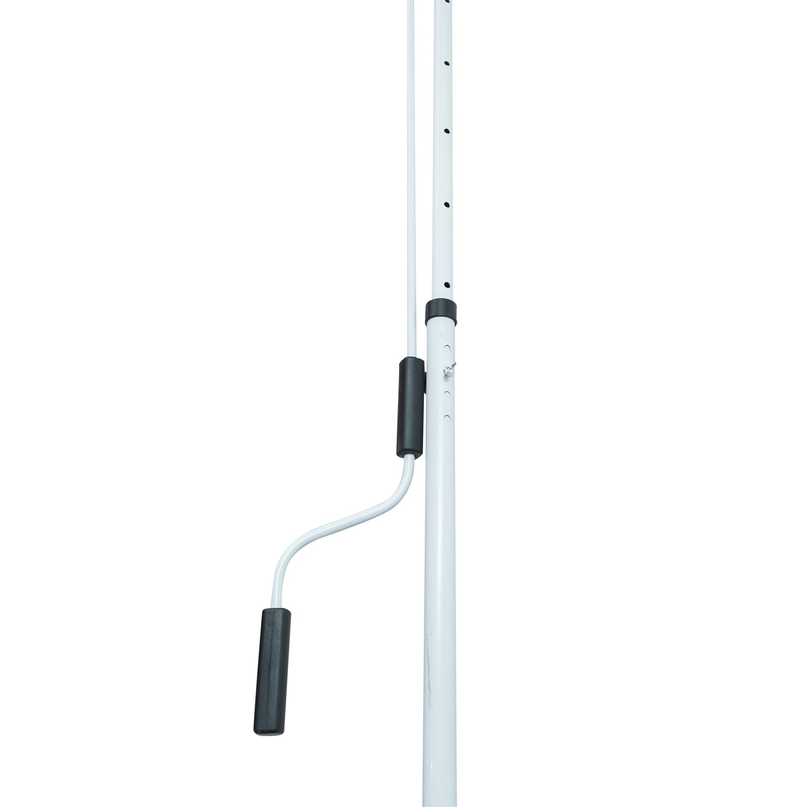 Outsunny Toldo Manual Retráctil 300x150x170-280 Cm Con Altura Ajustable Verde_3