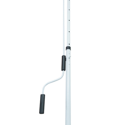 Outsunny Toldo Manual Retráctil 300x150x170-280 Cm Con Altura Ajustable Verde_3