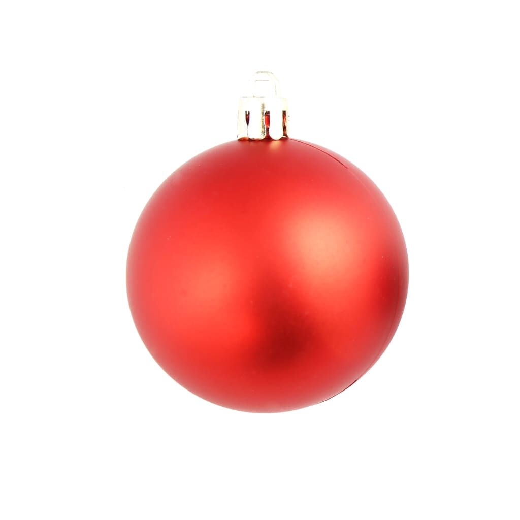 Vidaxl Lote De Bolas De Navidad 100 Unidades Rojas 3/4/6 Cm_4
