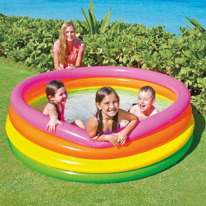 Intex Piscina Inflable Con 4 Anillos Sunset 168x46 Cm_1