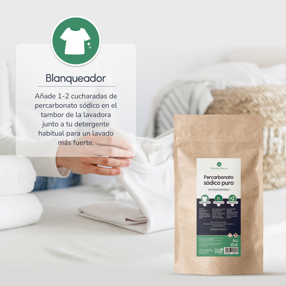 Percarbonato de Sódio Planet Garden 1 Kg